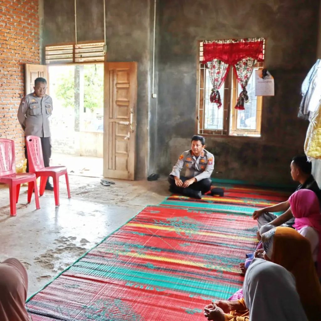 Sambangi Pelaku UMKM di Kelurahan Batunadua, Kapolres beri Motivasi