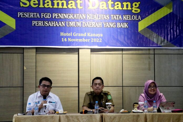 Pemko Medan Gelar FGD Peningkatan Tata Kelola Perusahaan Daerah