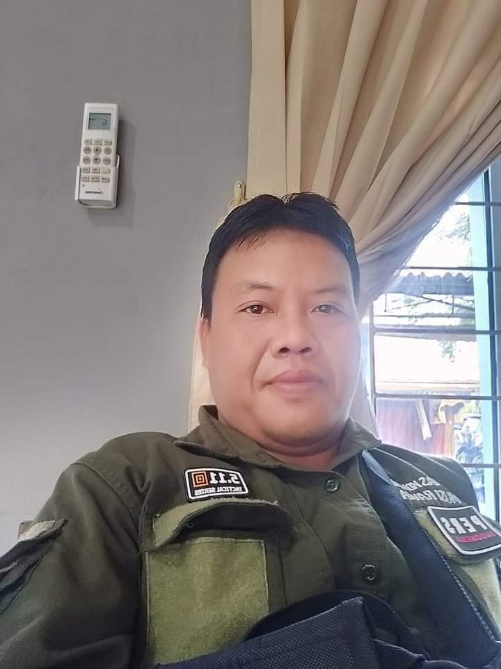 Foto Perwakilan warga Desa Leban Jaya, Firmansyah Saat Di Konfirmasi.