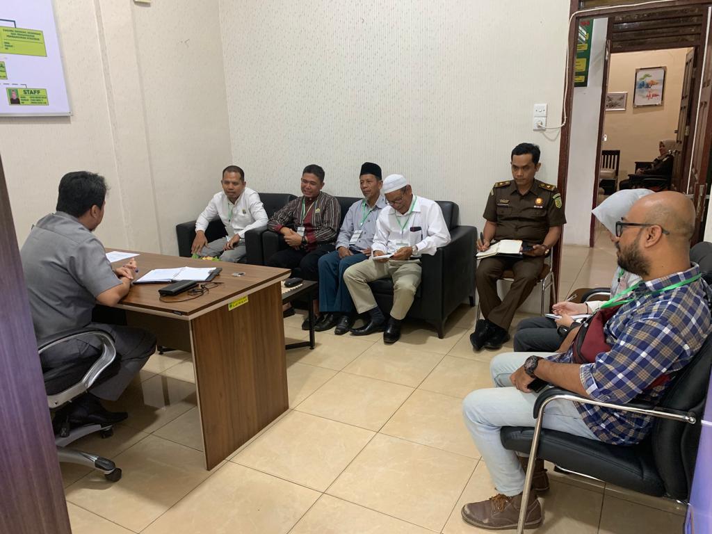 Kejaksaan Negeri (Kejari) Padang Sidempuan, terima kunjungan audensi Pengurus Kamar Dagang Dan Industri (Kadin) Padang Sidempuan periode 2022 -2027, di Kantor Kejari Padang Sidempuan