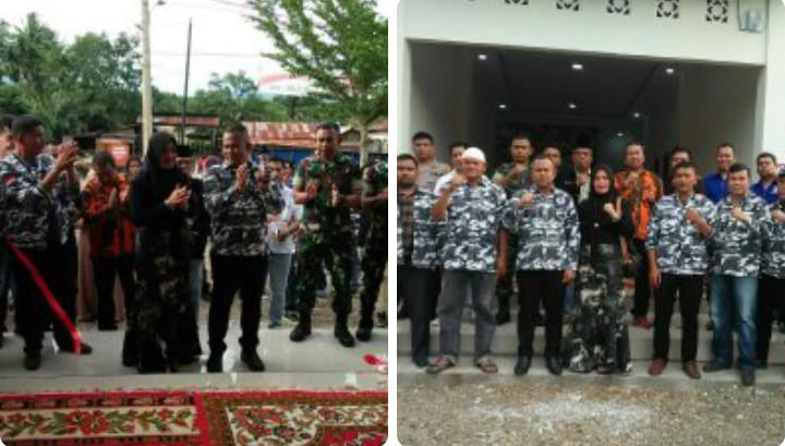 Foto Undangan Yang Turut Hadir Dalam Perismian Markas Bapera Paluta