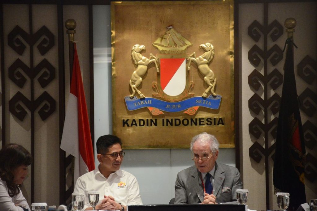 KADIN Indonesia melakukan pertemuan dengan The Movement des Enterprises de France atau (MEDEF)