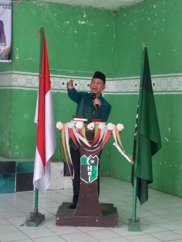 Pj. Ketua Umum HMI Cabang Padang Sidempuan Anwar Fahmi Siregar mengucapkan terimakasih atas dukungan alumni dan kader HMI untuk pelaksanaan kegiatan ini