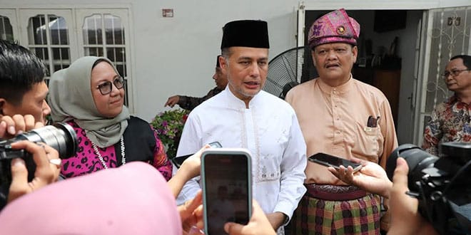 Rektor UNPAB Isa Indrawan Gelar Halalbihalal Bersama Kolega dan Relasinya
